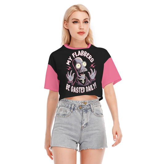 'Flabbers be Gasted' Crop Top