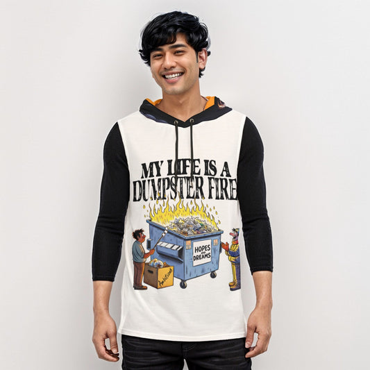 'Dumpster Fire' Hooded Tank