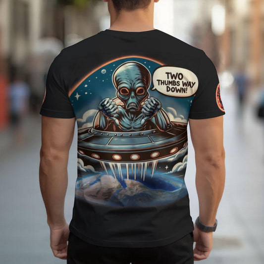 "Two Thumbs WAY Down" Graphic Tee