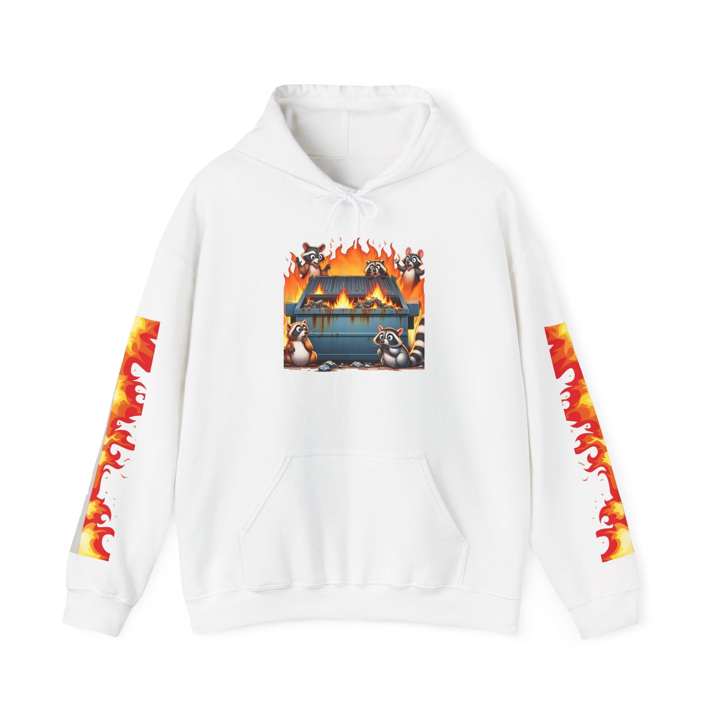 Dumpster Fire, Unisex Graphic Hoodie