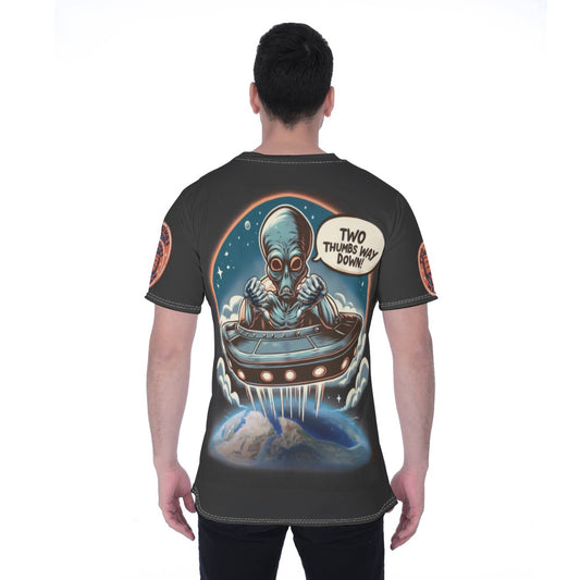 "Two Thumbs Way Down" Graphic Tee